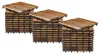 home24 Terrassenfliese - 33er-Set - Akazie Massiv Produktbild-Vorschau 4