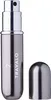 A silver perfume atomizer with its cap off, shown against a white background. Náhled obrázku produktu
