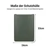 MacBook Tasche Sleeve – Laptop-Tasche für MacBook Air 13,6" Produktbild-Vorschau 5