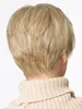 Štýlová dámska parochňa s blond, krátkymi, tepelne Náhľad obrázku produktu 4