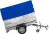 Lehký přívěs na pružinách 200x125 UNITRAILER GARDEN 201/R Náhled obrázku produktu 11