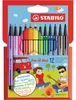 Premium viltstift - STABILO Pen 68 Mini - verpakking met 12 Productafbeelding-voorbeeld 1
