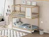 Letto a castello 90 x 200 cm con design a forma di casetta, Anteprima dell’immagine prodotto 5