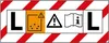 A sign with safety symbols and instructions. Náhled obrázku produktu