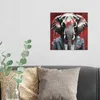 DEQOART Hybrid Leinwand Bild 30x30 cm 'Eleganz der Wildnis' Produktbild-Vorschau 3