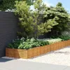 vidaXL Hochbeet 960x100x36 cm Cortenstahl Náhľad obrázku produktu 1