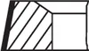 MAHLE 001 01 N0 Kolbenringsatz Kolbenringe passend für Produktbild-Vorschau 2