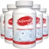 Multiple bottles of DiaformRX Forte food supplement arranged in a group. Voir les images du produit