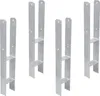 SWANEW H-Anker Pfostenträger verzinkt Pfostenanker Produktbild-Vorschau 3