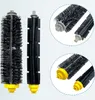 Two vacuum cleaner brushes and close-up views of their ends. Náhled obrázku produktu
