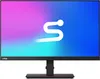 A Lenovo ThinkVision monitor displaying a colorful abstract graphic. Produktbild-Vorschau
