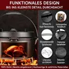 Gusskönig Dutch Oven 12 l ohne Füße mit Deckelheber und Produktbild-Vorschau 4