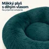 IvoQ Donut pelech pre psa 100 cm - Fluffy vankúš pre psa - Náhľad obrázku produktu 4