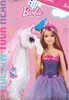 Detská posteľná bielizeň Barbie and Rainbow Unicorn Náhľad obrázku produktu 2