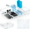 Organisateur avec 4 contenants en acrylique pour maquillage Voir les images du produit 10