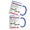 Vor 40 Jahren War Ich Mal Der Schnellste Tasse Blau 40. Produktbild-Vorschau 2