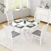 Set di 2 sedie da pranzo COSTWAY, sedie da cucina in legno, Anteprima dell’immagine prodotto 7