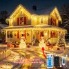 Eisregen-Lichterkette, 30 m, 660 LEDs, warmweiß, IP65 Productafbeelding-voorbeeld