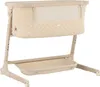 Qute Q-Wiggle Electric Co-Sleeper Cream - White Wash | Qute Produktbild-Vorschau 1