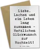Mr. & Mrs. Panda Klappkarte Spruch Hochzeit Liebe Lachen - Produktbild-Vorschau 1