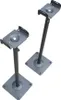 Zwei Lautsprecher Stative schwarz Audio Monitor Ständer Produktbild-Vorschau 2