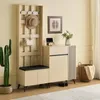 Set di armadi Merax con panca e credenza, set di mobili da Anteprima dell’immagine prodotto 2
