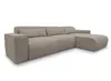 AX LIVING Wohnlandschaft mit Schlaffunktion Ruyam Hellbraun Produktbild-Vorschau 5