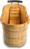 PureHaven freistehende Holzbadewanne 150x67x82 cm aus Produktbild-Vorschau 3
