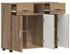 vidaXL Dřevěná skříňka Artisan dub 88,5 x 30,5 x 73 cm Náhled obrázku produktu 5