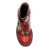 LAURA VITA Stiefelette Kleo 02 rouge Leder-Textilmix rot Produktbild-Vorschau 2