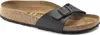 A single black Birkenstock sandal is shown from the side against a white background. Produktbild-Vorschau