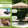 tillvex® Sonnenschirmständer PAVERA mit Rollen & Bremsen Produktbild-Vorschau 5