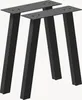 [en.casa] Pieds de table Mariager Pieds de meuble 2 pièces Voir les images du produit 1