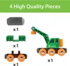 Brio Grüner Kranwagen mit Anhänger Produktbild-Vorschau 19
