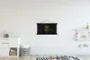 MuchoWow® Textilposter Zitate - Motivation - Gold - Marmor Produktbild-Vorschau 2