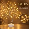 108 LED-Glühwürmchen-Bonsai-Baum-Lichter, künstlicher Produktbild-Vorschau 2