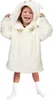 Cozy Noxxiez Sheep - teplá televizní deka s kapucí 7 - 12 Náhled obrázku produktu 4