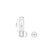 Glühlampe Glühbirne Birne T05 1,2W 12V 2 Stück (12) Produktbild-Vorschau 2