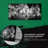 Leinwand Uhr Küche Wohnzimmer Bild 60x30 Malerei Abstrakte Produktbild-Vorschau 5