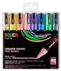 POSCA Marqueur à pigments POSCA PC-5M boîte de 8 pastels Voir les images du produit 2