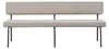 Bronx71 Esszimmerbank recycelter Stoff Espen taupe 190 cm Produktbild-Vorschau 16