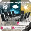 TecTake 402164, Šedá, 8 sedadlo/sedadel, Dospělí a děti, Náhled obrázku produktu 8