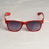 Freak Scene Sonnenbrille - M - Streifen rot-schwarz Produktbild-Vorschau 1