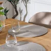 Podložka na stůl 5five Tresser Grey Kruhová šedá Náhled obrázku produktu 3