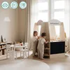 XXL Holz-Supermarkt für Kinder – 91-tlg. Kaufladen mit Produktbild-Vorschau 7