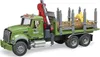 Bruder MACK Holztransport LKW mit Ladekran, 1Stück Produktbild-Vorschau 6