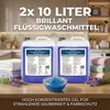 20 Liter ( 2 x 10 Liter ) Brillant Flüssigwaschmittel-Gel Produktbild-Vorschau 1