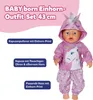 BABY born Outfit Unicorn 43cm, sada oblečenia pre bábiku, 3 Náhľad obrázku produktu 13