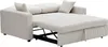 Schlafsofa 3-Sitzer - Cordstoff - Beige - INIZOR Produktbild-Vorschau 5
