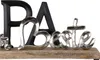 Gilde Schriftzug, "PAPA ist der Beste", Aluminium, Produktbild-Vorschau 5